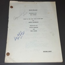 AGAINST ALL ODDS 1983 Original Movie Script 'Out of the Past' Neo-Noir Draft COA picture