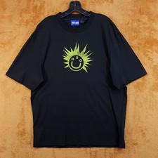 HUGO BOSS Shirt Mens Medium Black Pullover Crew Graphic Logo T-Shirt Tee picture