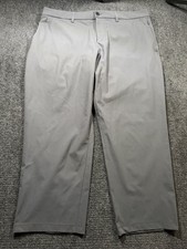 Lululemon Pants Mens 38x26 Gray Stretch Microfiber Chino Straight Leg Casual picture