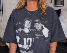 Bo Nix  Sean Payton Denver Broncos Football Shirt picture
