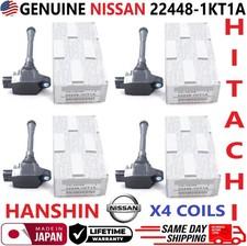 4PC NEW GENUINE NISSAN Ignition Coils For 2007-2015 Nissan Infiniti, 22448-1KTIA picture