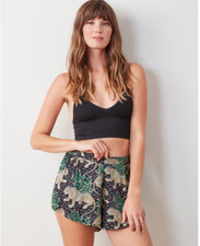Printfresh Bagheera Eco Satin Sweet Dreams Shorts Ink NWT size Medium picture