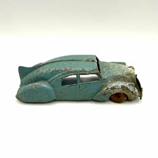 Vintage 1930s Hubley Lincoln Zephyr 2272 Cast Metal Toy Car Parts Restore picture