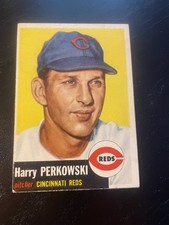 1953 Topps Set-Break #236 Harry Perkowski VGEX+ - No Creases picture