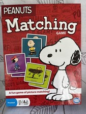 Peanuts Matching Game Charlie Brown Snoopy Wonder Forge Memory New Sealed  picture