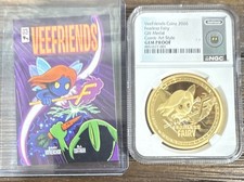 VeeFriends 2026 Fearless Fairy RARE BUNDLE COIN AND #4 Mini comic picture