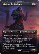 x1 Gideon the Oathless - Borderless R MTG Reality Fracture M/NM, English picture
