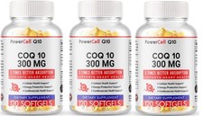 360  CoQ-10 300mg Coq10 Co Q10 Q-10 Coenzyme Heart Support NON-GMO  USA picture