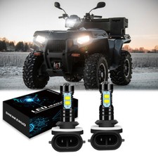 LED Bulbs For 2001-2010 Polaris Sportsman 500 600 700 800 Low Beam Headlight picture