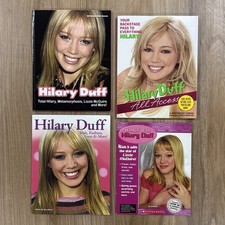 Lot Of 4 Hilary Duff Books First Printings Y2K Vintage - GOOD CONDITION picture