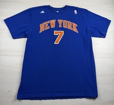 Adidas Carmelo Anthony New York Knicks T-Shirt Short Sleeve NBA Retro Mens 2XL picture