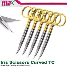 NEW GERMAN TC Iris Scissors 4.5