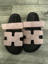 Hermes Chypre Sandals Pink picture