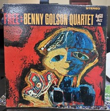 Benny Golson Quartet Free LP Vinyl Argo Records 716 Tommy Flanagan Art Taylor picture