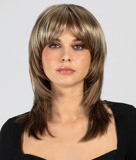 Miranda Wig by Envy Gorgeous Shag Medium Brown picture