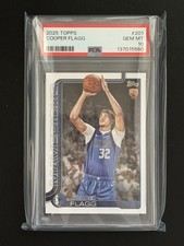 2025 Topps Cooper Flag PSA 10 Mint RC #201 picture