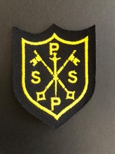 Vintage cloth patch blazer badge St Peter St Paul Catholic School picture