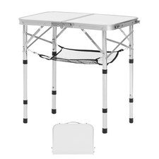Uimoso 2ft Foldable Aluminum Camping Table with Adjustable Height for Outdoors picture