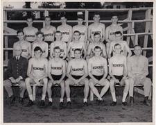 Vintage photo - Kemper Jr College Track Team - 1947 - Gay interest picture