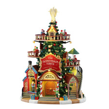 2025 LEMAX SANTA WONDERLAND -THE TANNENBAUM TOWER CHRISTMAS SHOPS Light Up picture