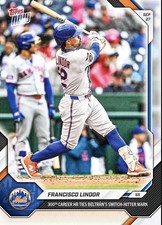 2026 Topps NOW Francisco Lindor 300 Career Home Runs #730 Mets PRESALE picture