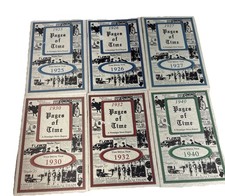 Special Year 1925, 1926, 1927, 1930, 1932, 1940 Pages of Time KardLets Nostalgia picture