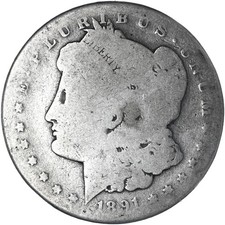 1891 O Morgan Dollar Fair See Pics G536 picture