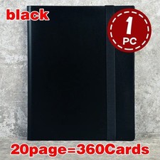 Elastic‑Strap 360‑Card Binder Album Holder for Collectible Cards picture