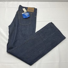 NWT Hercules Vintage 1960s JC Penny Plain Pockets Denim Jeans 36x34 Ad Flashers picture