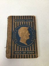 Wanamaker Primer on Abraham Lincoln. The Rule Of Four 1909 HC, Illustrated picture