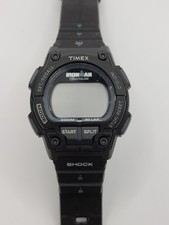 Timex Ironman Triathlon Indiglo Shock Digital 30 Lap Watch T5K196 picture