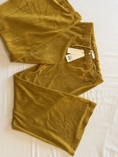 Suzie Kondi Zephyra Flare Pants Velour NWT Kitrino Sz L picture