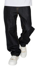 NWT Victorious USA Terra Essential Baggy Fit Raw Black Denim Jeans 38 Streetwear picture