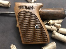 Walther PPK Turkish Walnut Wood Grips Set. Fits Interarms PPK. FAST USA SHIPPING picture