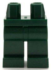 Lego New Dark Green Minifigure Hips Legs Plain Pants Town City Boy Girl picture