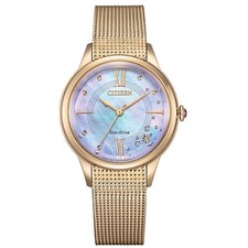 CITIZEN EM0817-85Y Yuzuru Hanyu Eco-Drive Mother of Pearl Dial Limited Watch picture