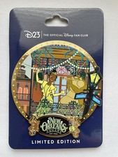 Disney D23 Tiana and Louie New Orleans Square 60th Anniversary Jumbo Pin LE 1000 picture