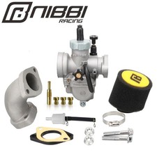 NIBBI PE19 Intake Manifold Air filter Kit 90cc-125cc Pit Dirt Mini Bike ATV Quad picture