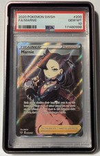 2020 POKEMON SWORD & SHIELD 200 FULL ART/MARNIE PSA 10 picture