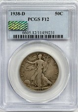 1938-D 50C PCGS F12 picture
