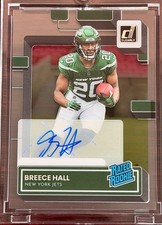 2022 Panini Clearly Donruss Rated Rookie Breece Hall #64 Autographs (AU, RC) picture