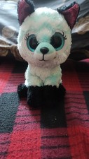 Blue White Chevron Fox Plush 6