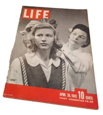 April 26, 1943 LIFE Magazine WWII 2 world War bombing Pics  4 43 27 picture