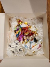 Kurt S. Adler Polonaise St. Nick on Horseback Glass Ornament Komozja Orig Box picture