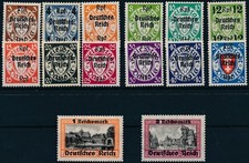 Stamp Germany Mi 716-29 1939 WWII Reich Danzig Empire Port Poland Overprint MH picture