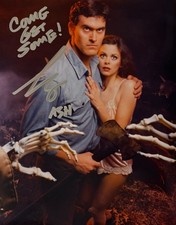 Bruce Campbell Evil Dead Ash Autographed Signed 8.5x11 Photo picture