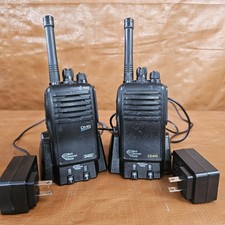 Black Diamond Radio D452 & CE452 Two-Way Radios w/ Chargers & Adapters Tested picture