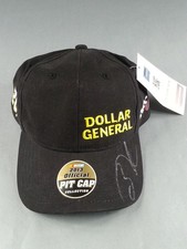 2013 DG Dollar General Signed Pit Hat Black Joe Gibbs Racing Nascar Matt Kenseth picture