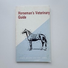 1972 Horseman's Veterinary Guide William E. Jones Horse Health Care Series No 5 picture