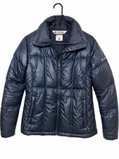 Columbia Women’s Black Quilted Down Puffer Jacket M Full Zip Insulated picture